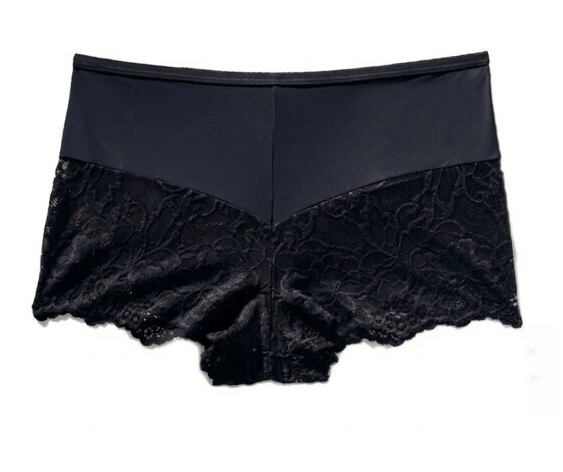 Lightweight, Mid-Length Panties with Lace Trim
