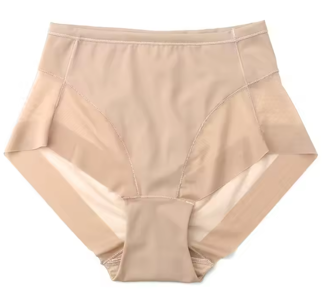 Classic Striped Invisible Lace Shapewear Panties