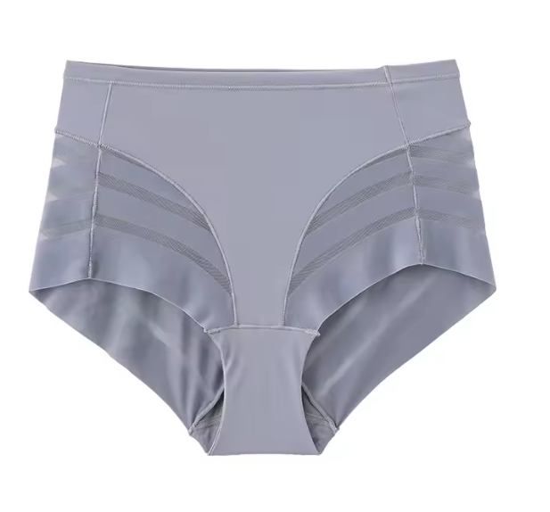 Classic Striped Invisible Lace Shapewear Panties