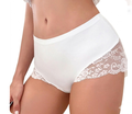 Lightweight, Mid-Length Panties with Lace Trim